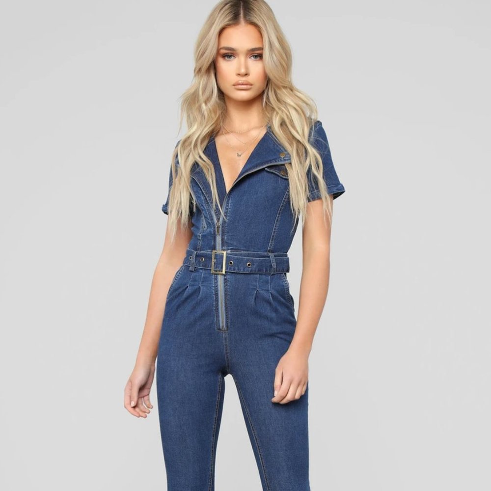 Denim Jumpsuit